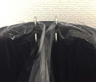 ステンレスごみ箱分別クリップ　２Ｐ