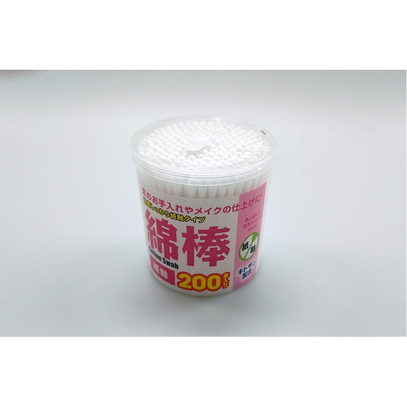 紙軸　白綿棒　２００Ｐ