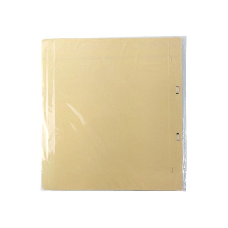 フラットファイルＡ４Ｓ縦　イエロー　２冊