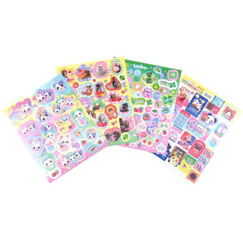 めちゃもりシールコレクション 4枚【公式】≪1個からお届け≫Can☆Do