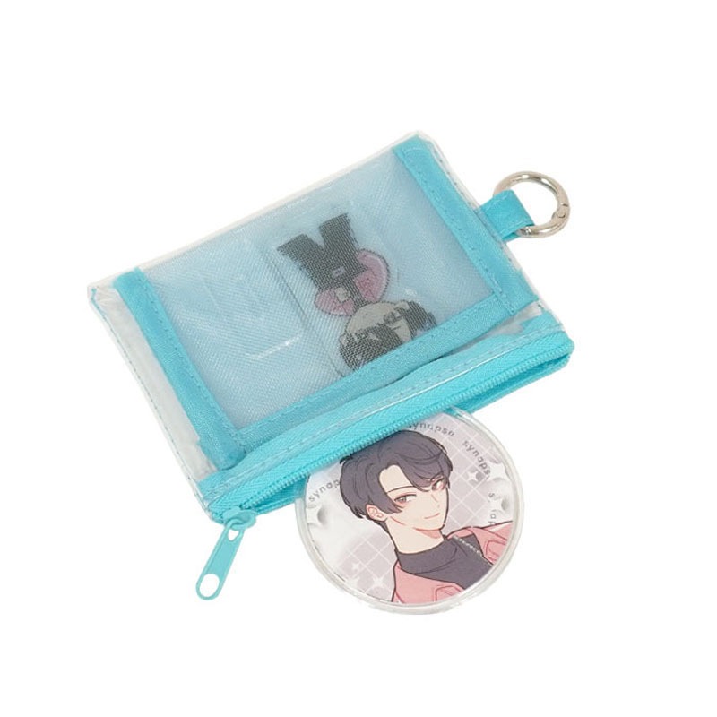 推し色　クリアミニポーチ　ＢＬ