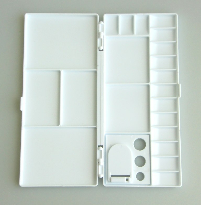 絵の具用２面パレット 公式 １個からお届け Can Doネットショップ