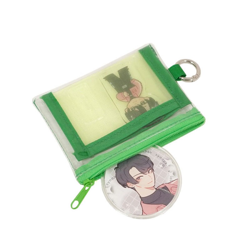 推し色　クリアミニポーチ　ＧＲ