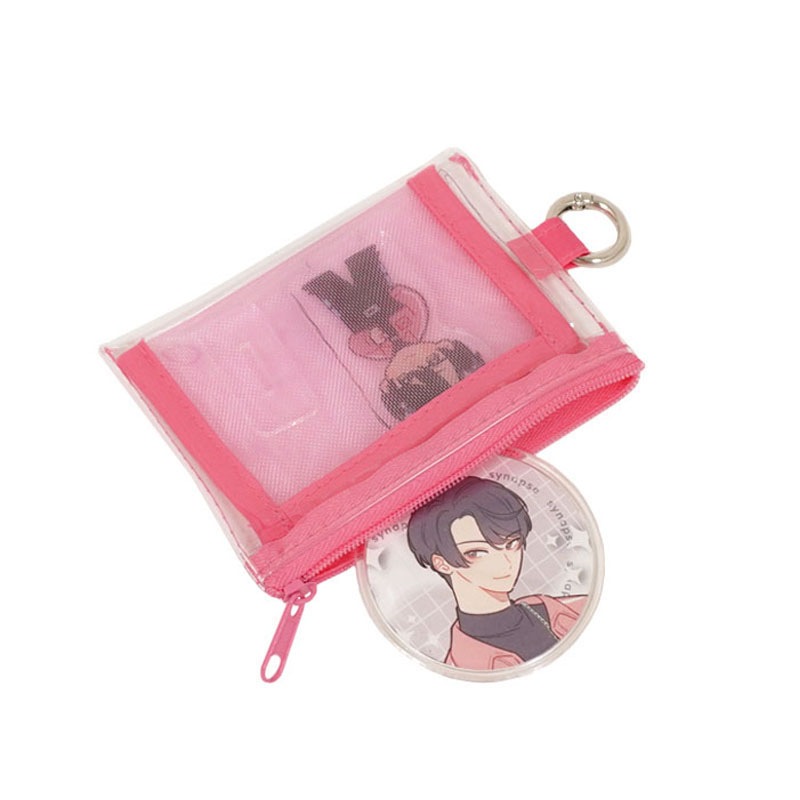 推し色　クリアミニポーチ　ＰＫ