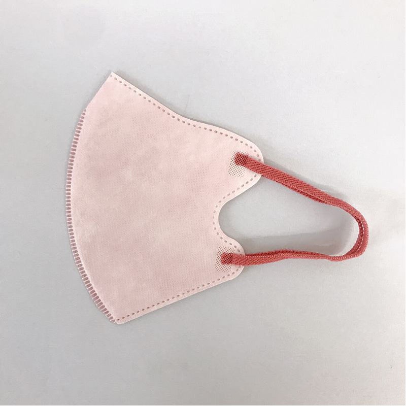 バイカラー不織布マスク７Ｐ　ＰＫ