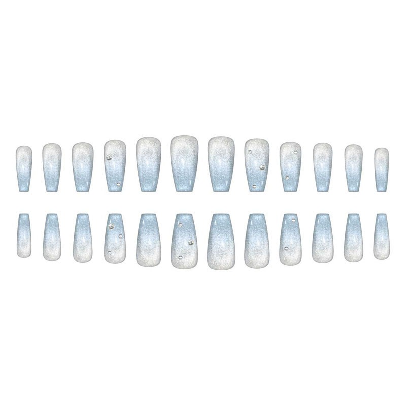 マグネット風ネイルチップ　グラデ