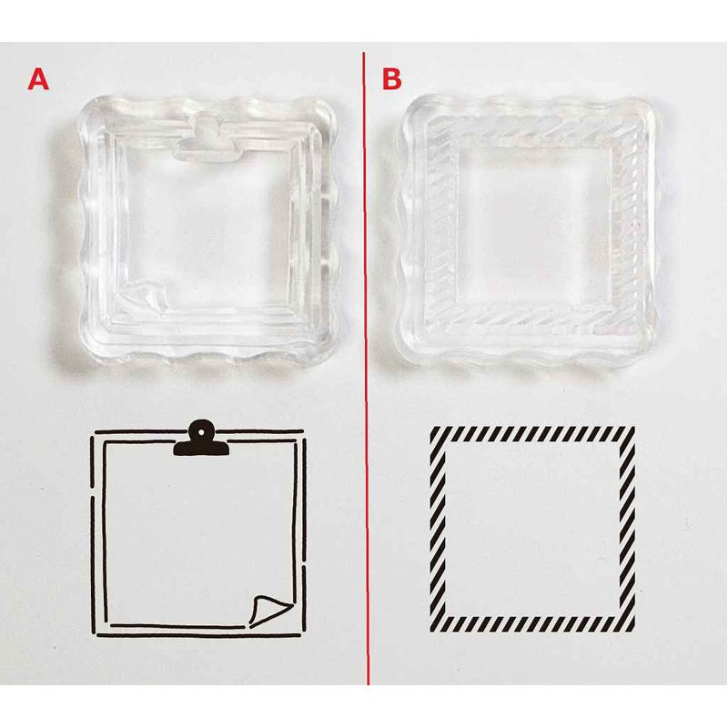 クリアスタンプ　Ｃ　フレーム