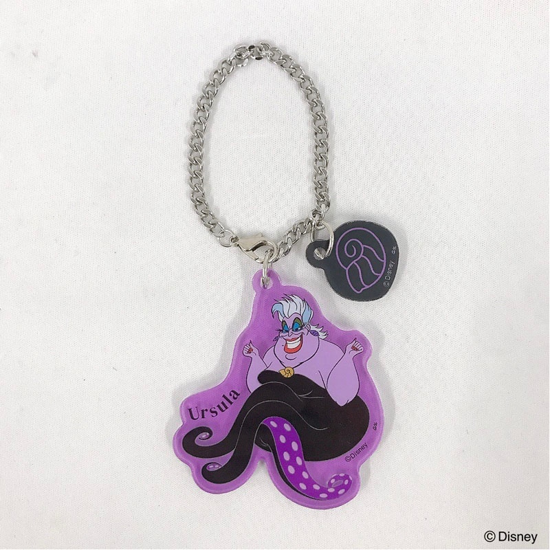 アースラ　ヒールキーホルダー　小物入れ　セット 数量限定】ディズニー／ヴィランズ アクリルキーホルダー アースラ