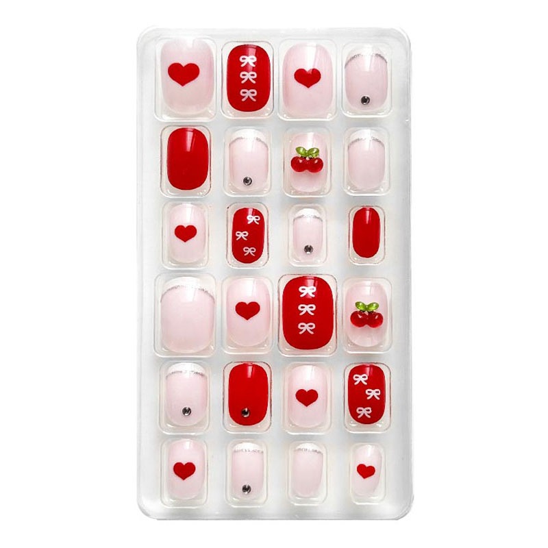 ネイルチップ （ハンド） チェリー【公式】≪1個からお届け≫Can☆Do