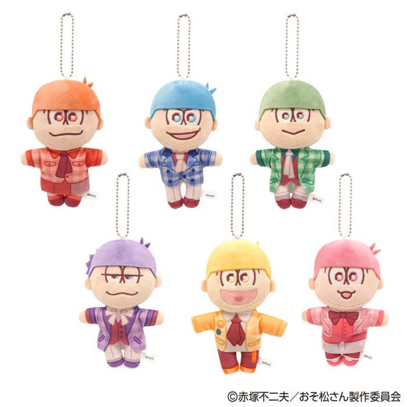 数量限定】おそ松さん ぬいぐるみキーホルダー 一松【公式】≪1