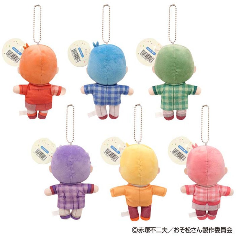 ぬいぐるみ matu 数量限定】おそ松さん ぬいぐるみキーホルダー 十四松【公式】≪1個