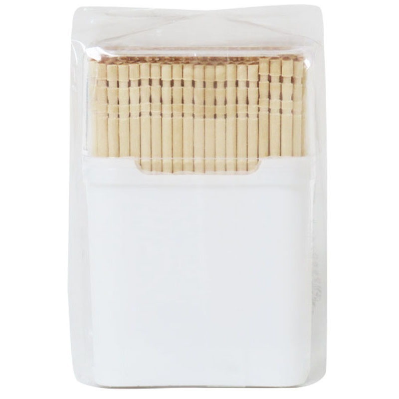 プラスチック容器入楊枝シマエナガ４００本