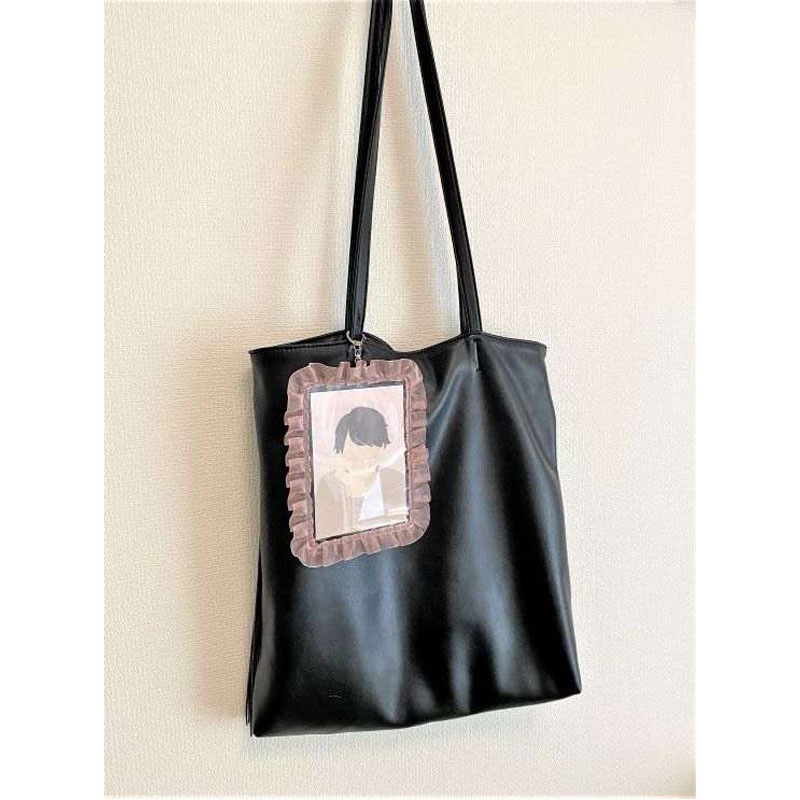 リボン付Ｌ判フォトキーホルダー