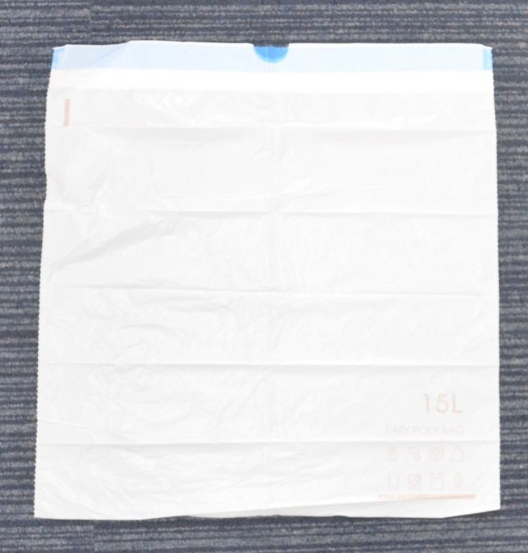 ひも付きイージーポリ袋１５Ｌ　１０枚