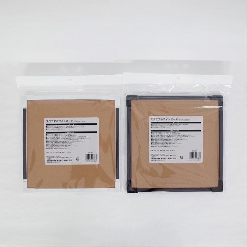 マグネット付きスクエアホワイトボード