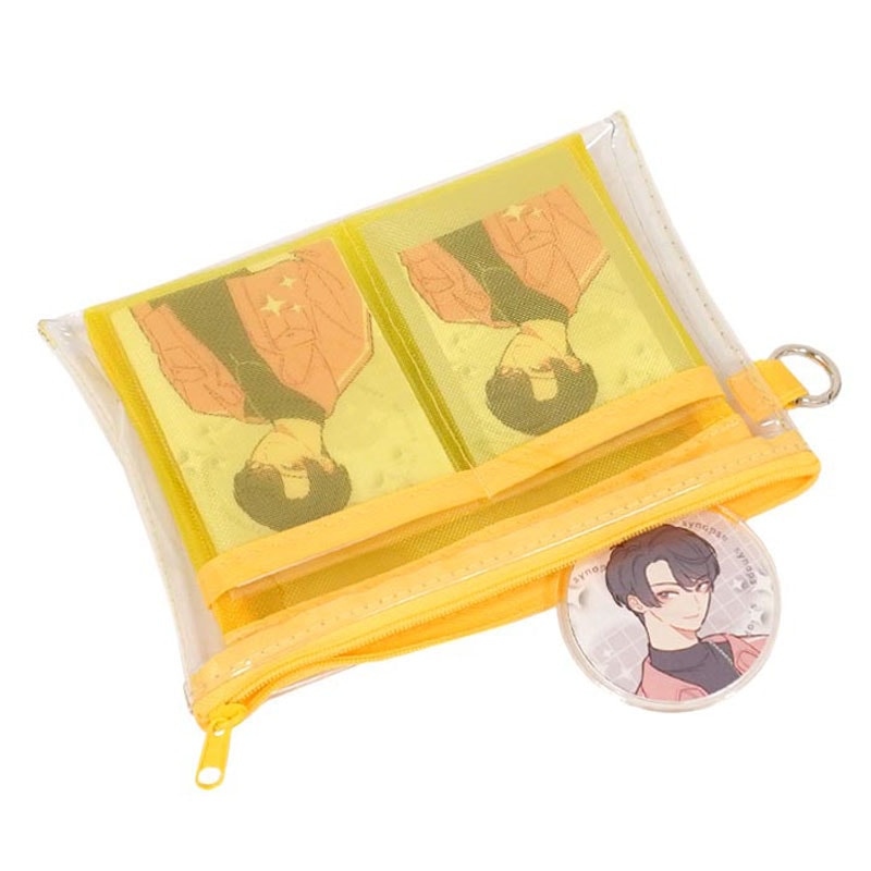 推し色　クリアポーチ　ＹＬ