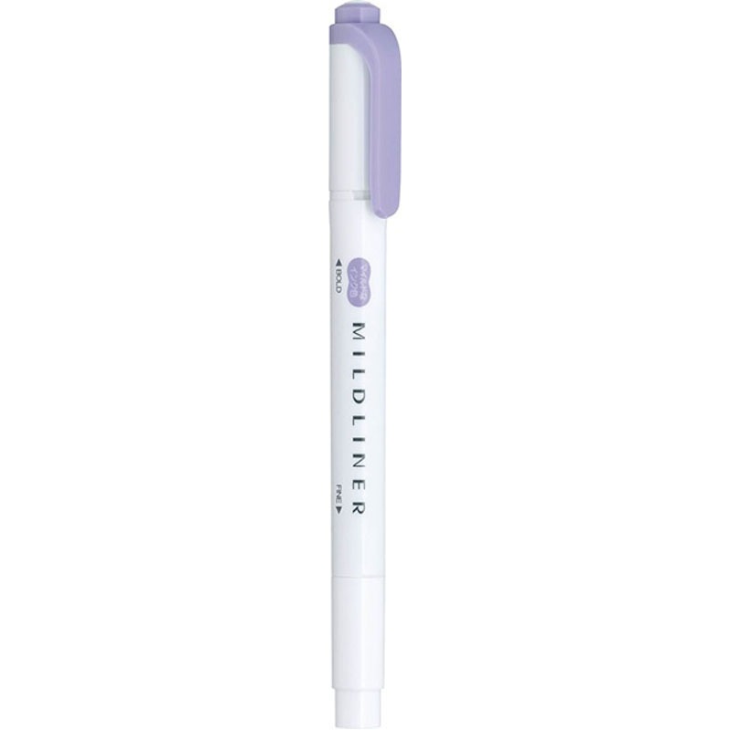 ゼブラ　マイルドライナー　バイオレット