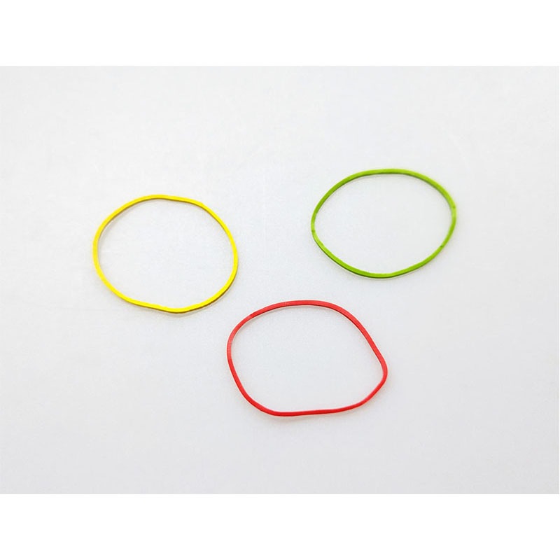 カラーゴムバンド3色セット 100本【公式】≪1個からお届け≫Can