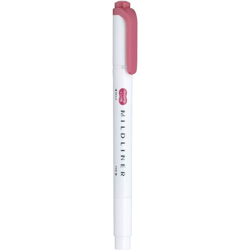 ゼブラ　マイルドライナー　レッド