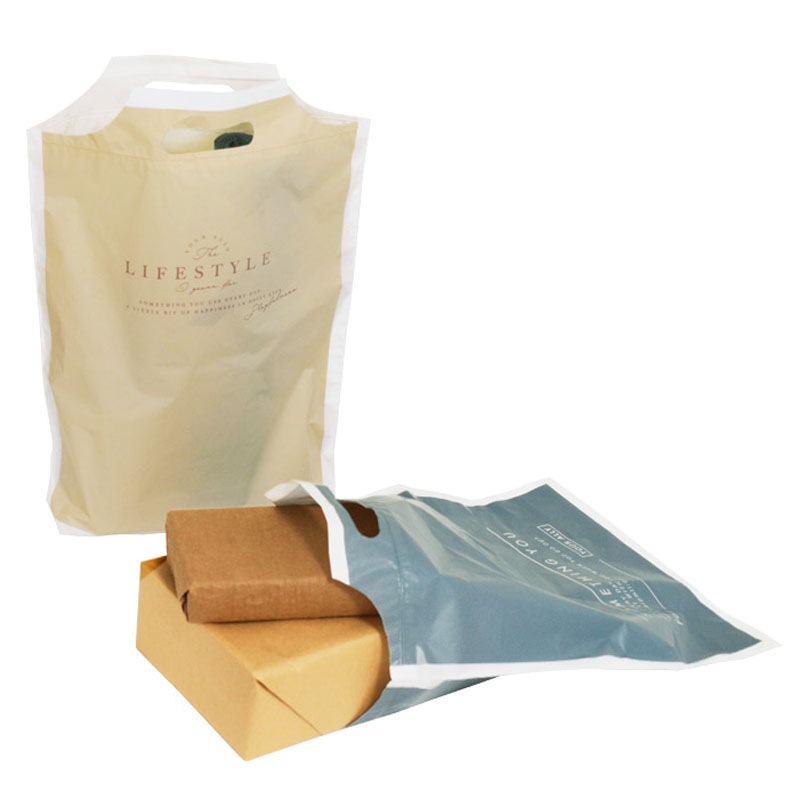 ＰＥハンドルバッグ　３枚　ロゴ