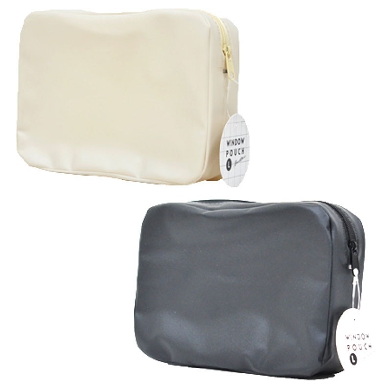 イデアル　クリア窓付ポーチ　大