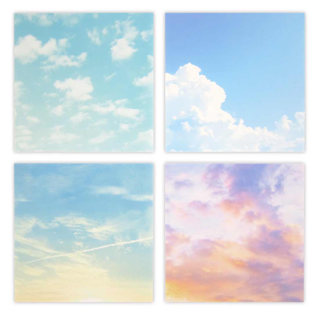 プリントペーパー　空の色　４８枚