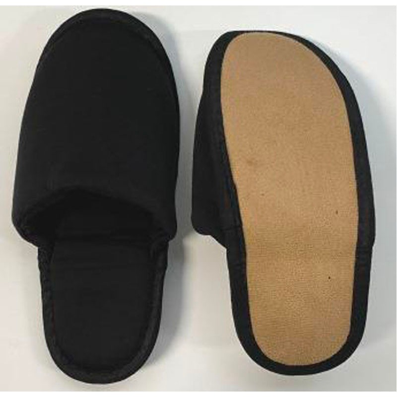 携帯スリッパ　Ｍ　ブラック