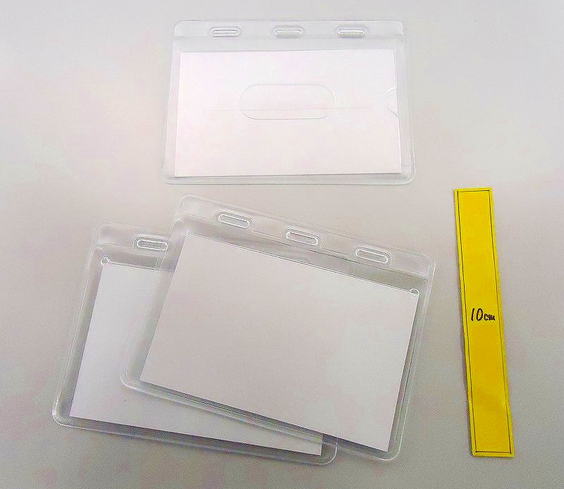 名札リフィル 2ポケット名札3P【公式】≪1個からお届け≫Can☆Do