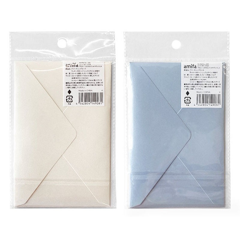 グリーティングカード　ラッキーモチーフＡ