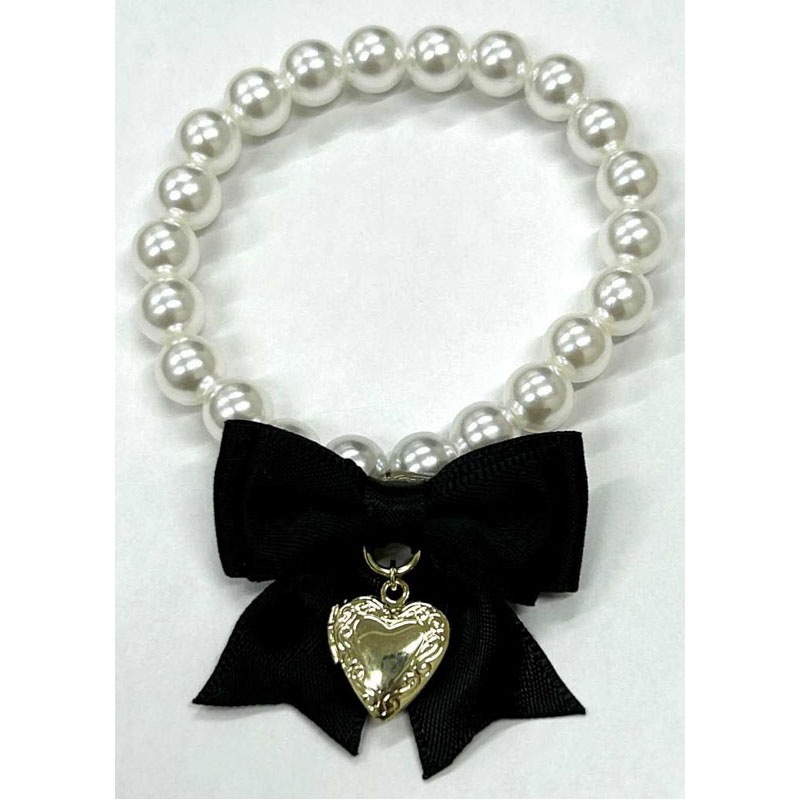 ｆａｖ　ロケット付ブレスレット　黒