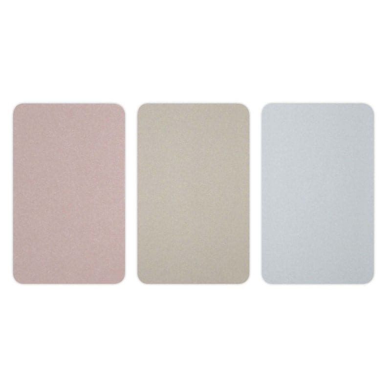 ミニカード　スモーキーカラー　角丸　４０枚