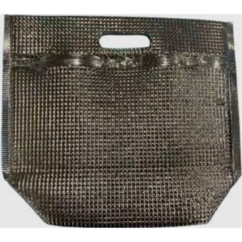 保冷保温ジッパー付アルミバッグ　Ｓ