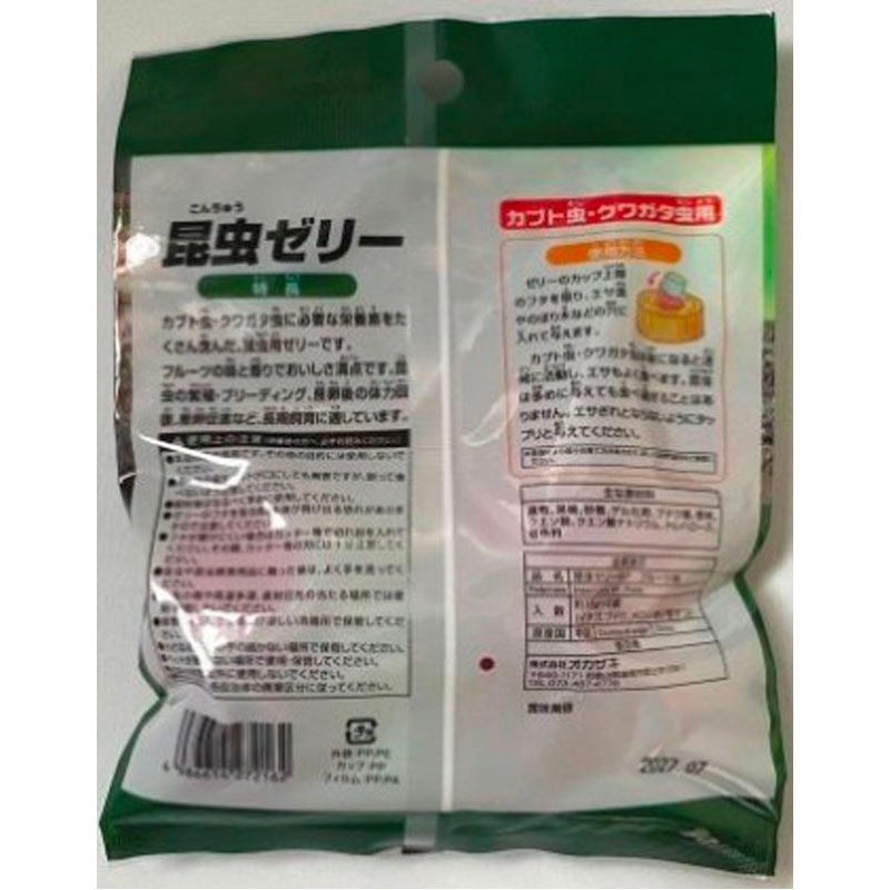 昆虫ゼリー１６Ｇ×６Ｐ　フルーツ味