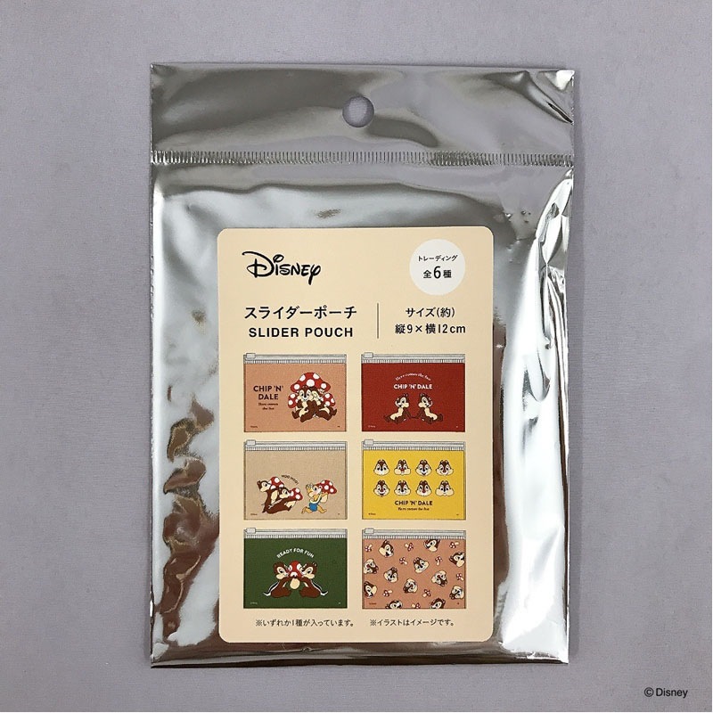 数量限定】ディズニー／チップ＆デール スライダーポーチ【公式】≪1