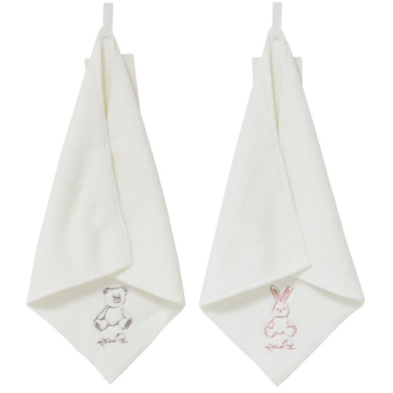 ループ紐付きタオル　アニマル柄