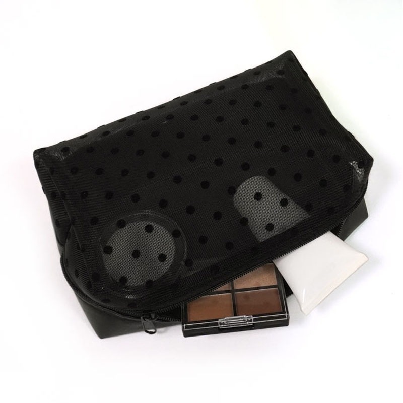 ＦＭボックスポーチ　ドットＢＫ