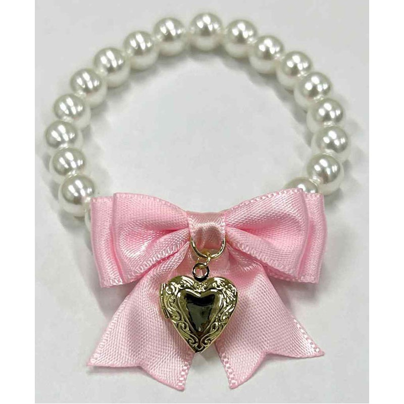 ｆａｖ　ロケット付ブレスレット　桃