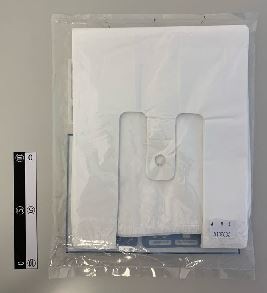 手さげ袋　２５号　乳白　５０Ｐ