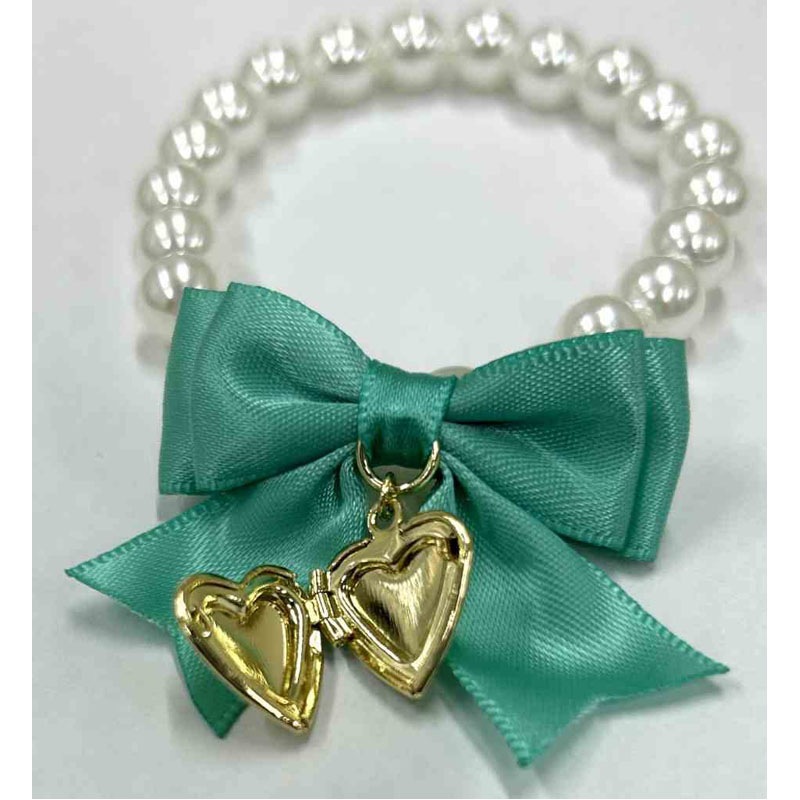 ｆａｖ　ロケット付ブレスレット　緑