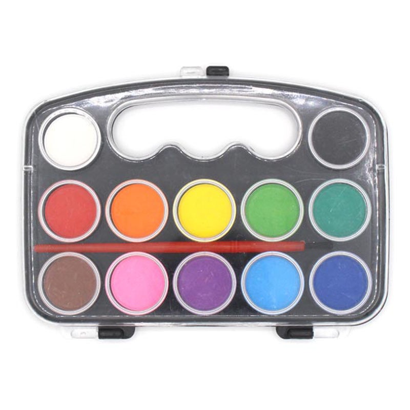 固形水彩絵具　１２色