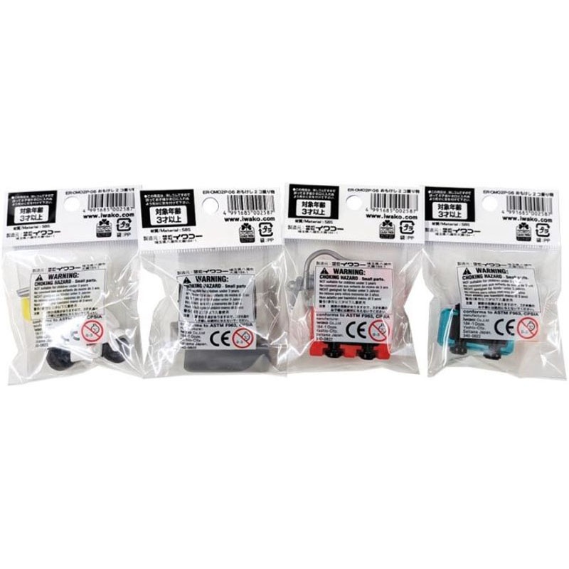 イワコー　おもしろ消しゴム　乗り物