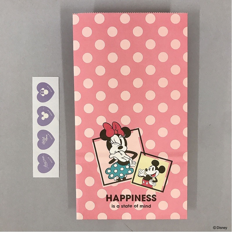 ディズニー／ミニーマウス ガゼットバッグ4P【公式】≪1個からお