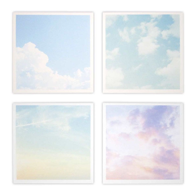 空のデザインセット】ぽち袋 メモ用紙 カード