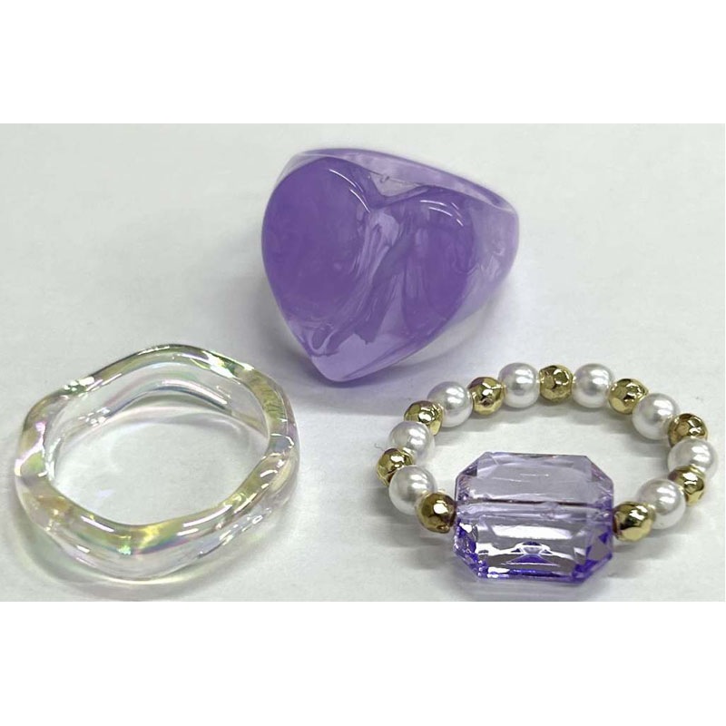 ｆａｖ　セットリング　紫