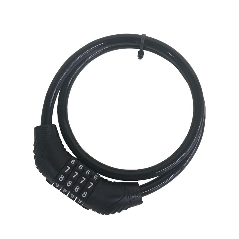 ダイヤルワイヤーロック　ブラック