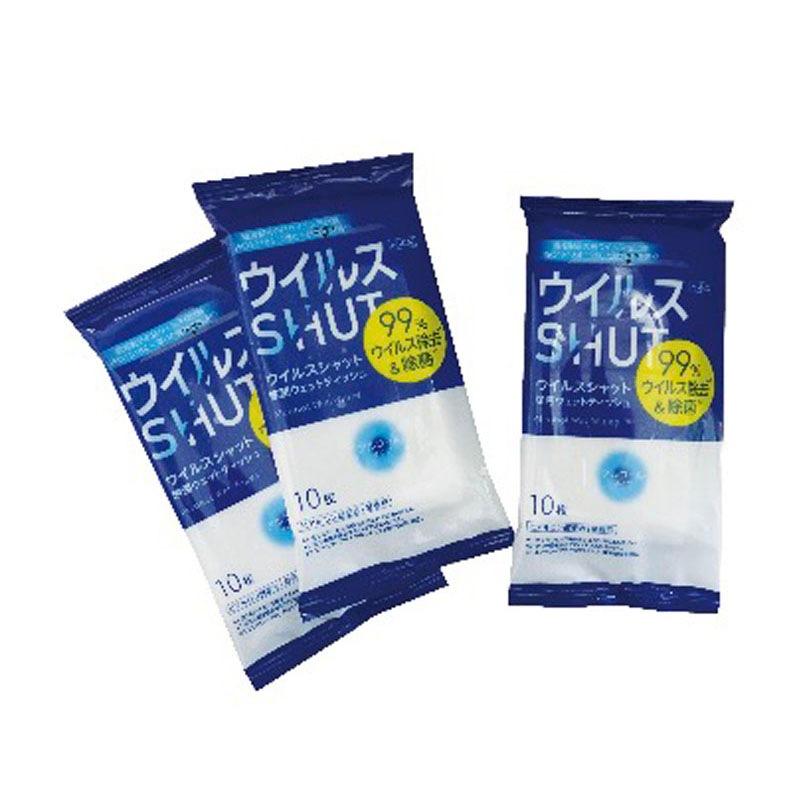 ウイルス除去ポケットウェット１０枚３Ｐ