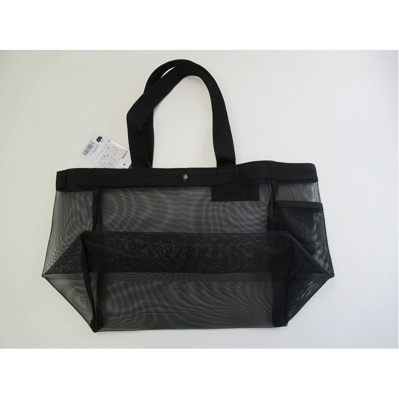 メッシュサブバッグ　舟形　ＢＫ