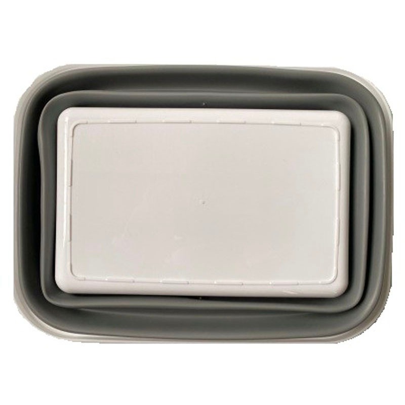 折りたたみバケツ　長角型　９Ｌ