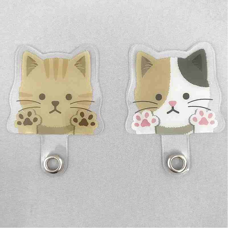 ストラップホルダー ねこ【公式】≪1個からお届け≫Can☆Doネットショップ