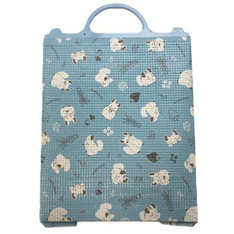 保冷保温アルミバッグ　チンチラ柄　Ｌ